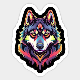 wolf Sticker